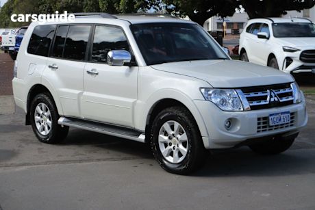 White 2012 Mitsubishi Pajero Wagon GLX LWB (4X4)