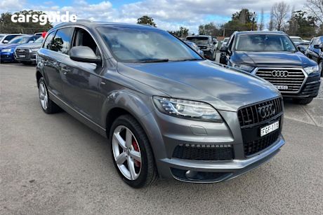 Grey 2010 Audi Q7 Wagon 3.0 TDI Quattro