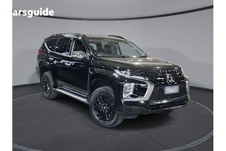 Black 2022 Mitsubishi Pajero Sport Wagon GSR (4WD) 7 Seat