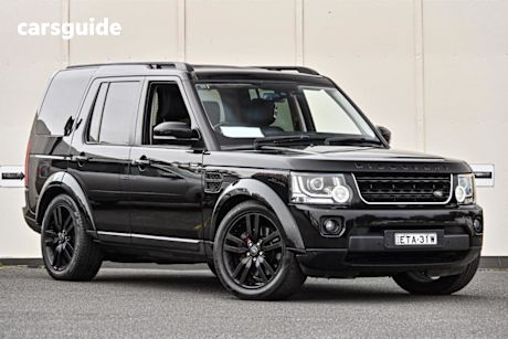 Black 2014 Land Rover Discovery 4 Wagon 3.0 SDV6 HSE