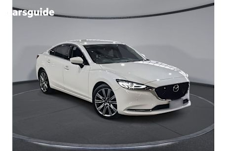 White 2019 Mazda 6 Sedan GT