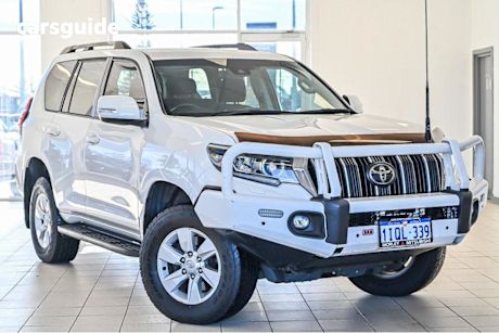White 2020 Toyota Landcruiser Prado SUV GXL 4X4