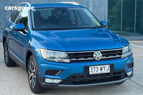 Blue 2016 Volkswagen Tiguan Wagon 110 TDI Comfortline