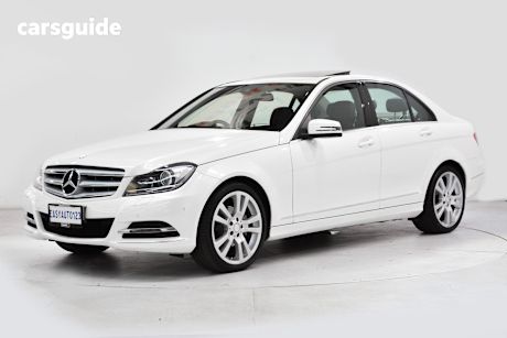 White 2013 Mercedes-Benz C250 Sedan Elegance BE
