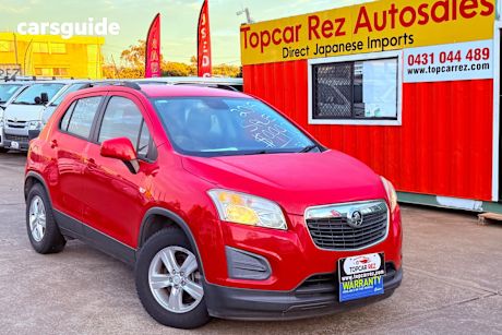 Red 2015 Holden Trax Wagon Ls