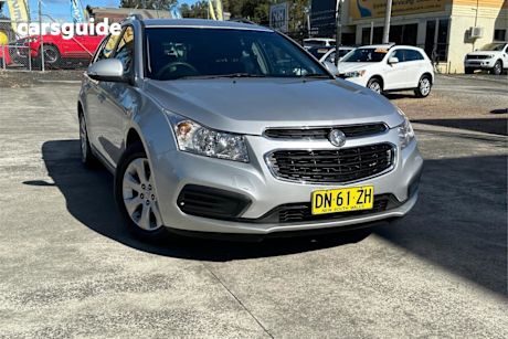 Silver 2015 Holden Cruze Sportswagon CD