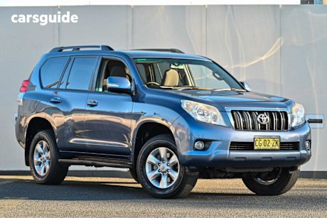 Blue 2013 Toyota Landcruiser Prado Wagon Gxl (4X4)