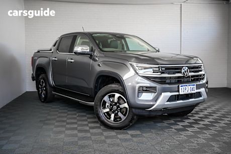 Grey 2024 Volkswagen Amarok Dual Cab Utility Style TDI600 4Motion