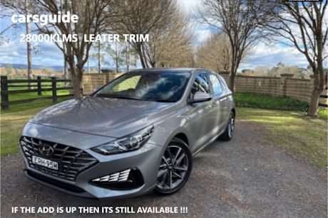 Silver 2022 Hyundai I30 Hatchback Active