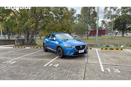 Blue 2016 Mazda CX-3 Wagon Maxx (fwd)