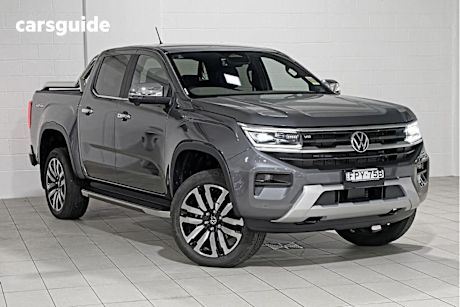 Grey 2025 Volkswagen Amarok Dual Cab Utility Style Tdi600 4Motion