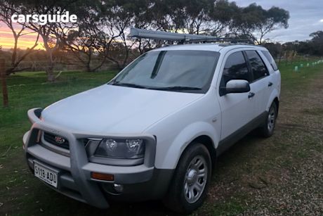 White 2007 Ford Territory Wagon Tx (4X4)