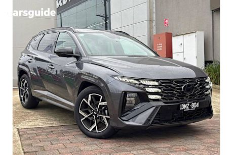 Grey 2024 Hyundai Tucson SUV PREMIUM N LINE 4X4