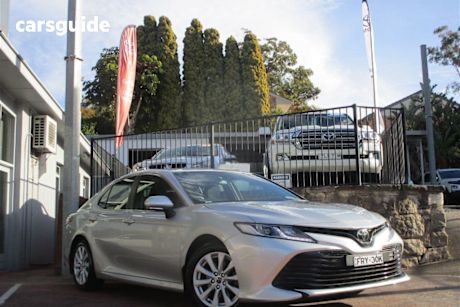 Silver 2019 Toyota Camry Sedan Ascent
