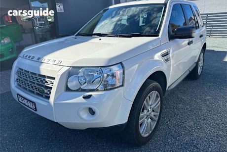 White 2010 Land Rover Freelander 2 Wagon SE TD4 (4X4)