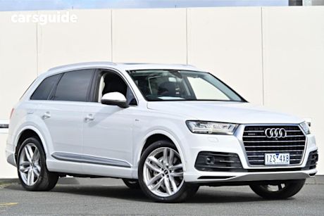 White 2015 Audi Q7 Wagon 3.0 TDI Quattro