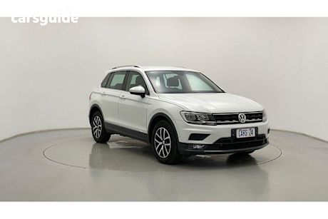 White 2018 Volkswagen Tiguan Wagon 132 TSI Comfortline