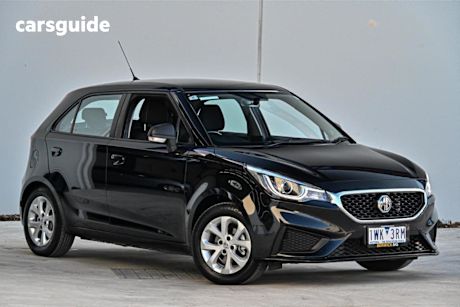 Black 2022 MG MG3 Hatchback Core