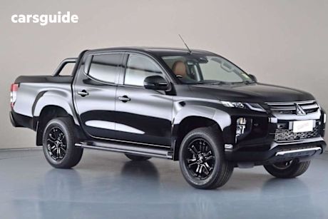Black 2021 Mitsubishi Triton Double Cab Pick Up GSR (4X4)