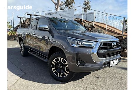 Grey 2021 Toyota Hilux Ute Tray SR5 4X4
