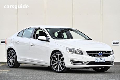 White 2014 Volvo S60 Sedan T5 Luxury