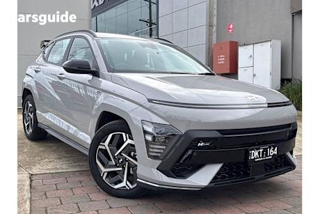 Grey 2025 Hyundai Kona SUV HYBRID N LINE F