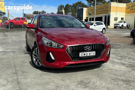 Red 2018 Hyundai I30 Hatchback Active
