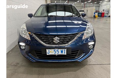 Blue 2021 Suzuki Baleno Hatchback GL