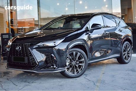 Black 2025 Lexus NX SUV NX450H+ F SPORT 4X4