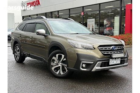 Green 2022 Subaru Outback SUV AWD TOURING 4WD