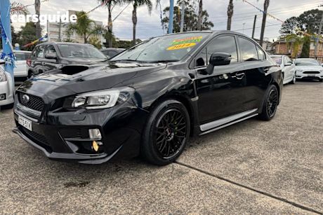 Black 2014 Subaru WRX Sedan (AWD)