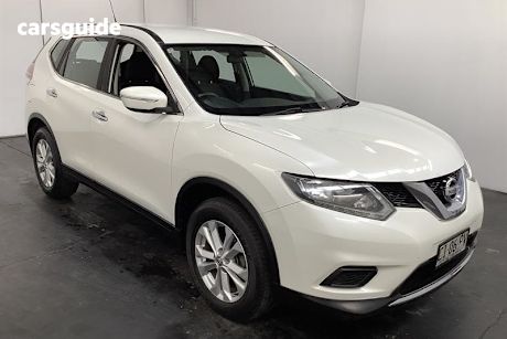 White 2016 Nissan X-Trail Wagon TS (fwd)