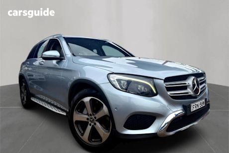 Silver 2017 Mercedes-Benz GLC250 Wagon