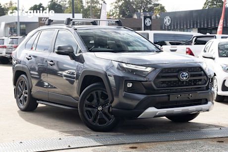 Grey 2022 Toyota RAV4 SUV EDGE 4X4