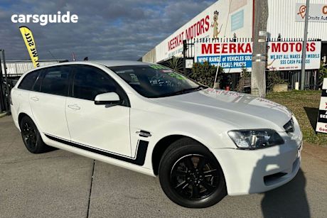 White 2009 Holden Commodore Sportswagon Omega
