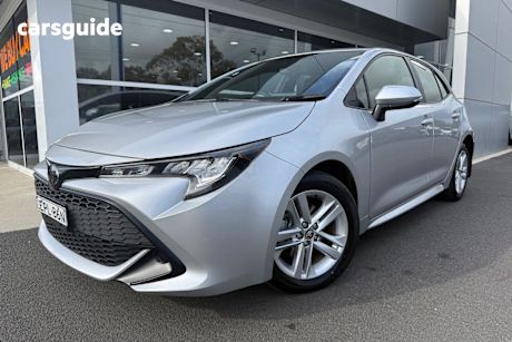 Silver 2021 Toyota Corolla Hatch ASCENT SPORT F