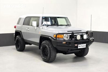 Grey 2013 Toyota FJ Cruiser Wagon