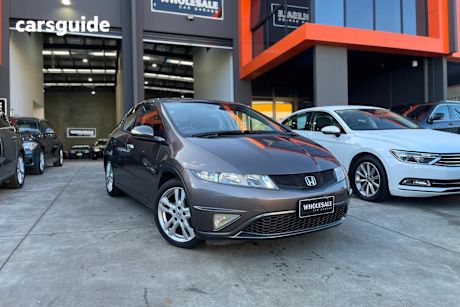 Brown 2011 Honda Civic Hatchback SI