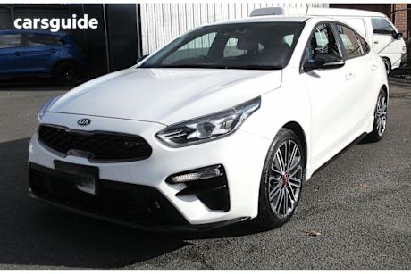 White 2020 Kia Cerato Hatch GT F