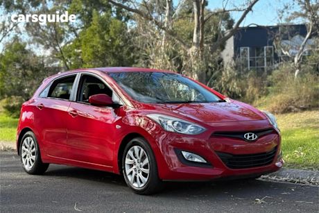 Red 2012 Hyundai I30 Hatchback Active