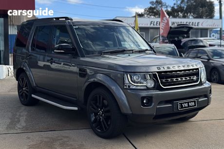 Grey 2014 Land Rover Discovery 4 Wagon 3.0 SDV6 HSE