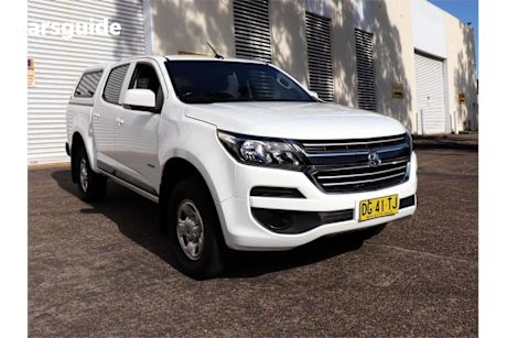 White 2018 Holden Colorado Crew Cab Pickup LS (4X2)
