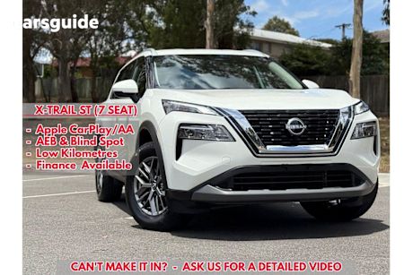 White 2024 Nissan X-Trail Wagon ST 4X4