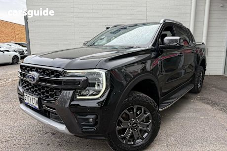 Grey 2023 Ford Ranger Double Cab Pick Up Wildtrak 3.0 (4X4)