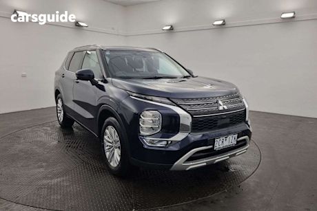 Blue 2025 Mitsubishi Outlander Wagon LS 7 Seat (2WD)