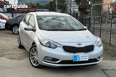 Silver 2015 Kia Cerato Hatchback S