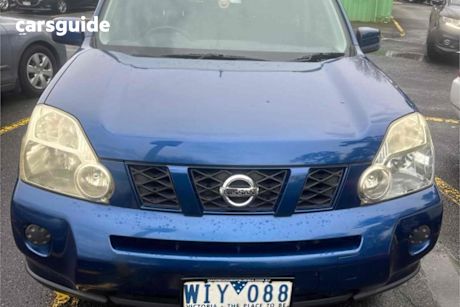 Blue 2008 Nissan X-Trail Wagon ST (4X4)