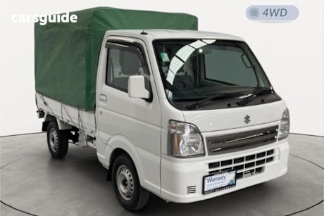 White 2018 Suzuki Carry Ute Tray KC Special 4WD