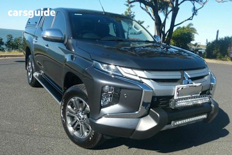 Grey 2021 Mitsubishi Triton Double Cab Pick Up GLS (4X4)