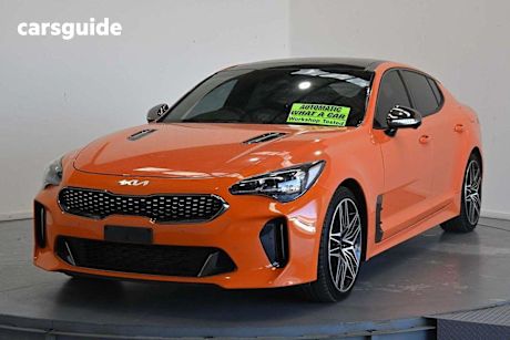 Orange 2021 Kia Stinger Sedan GT (red Leather)